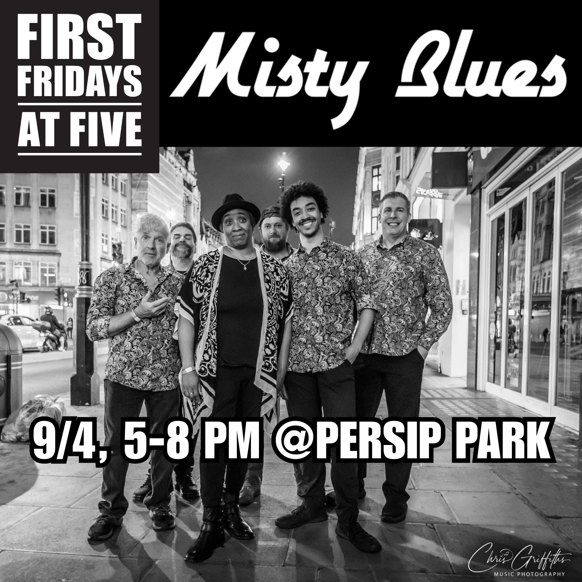 First Fridays at Five: Misty Blues