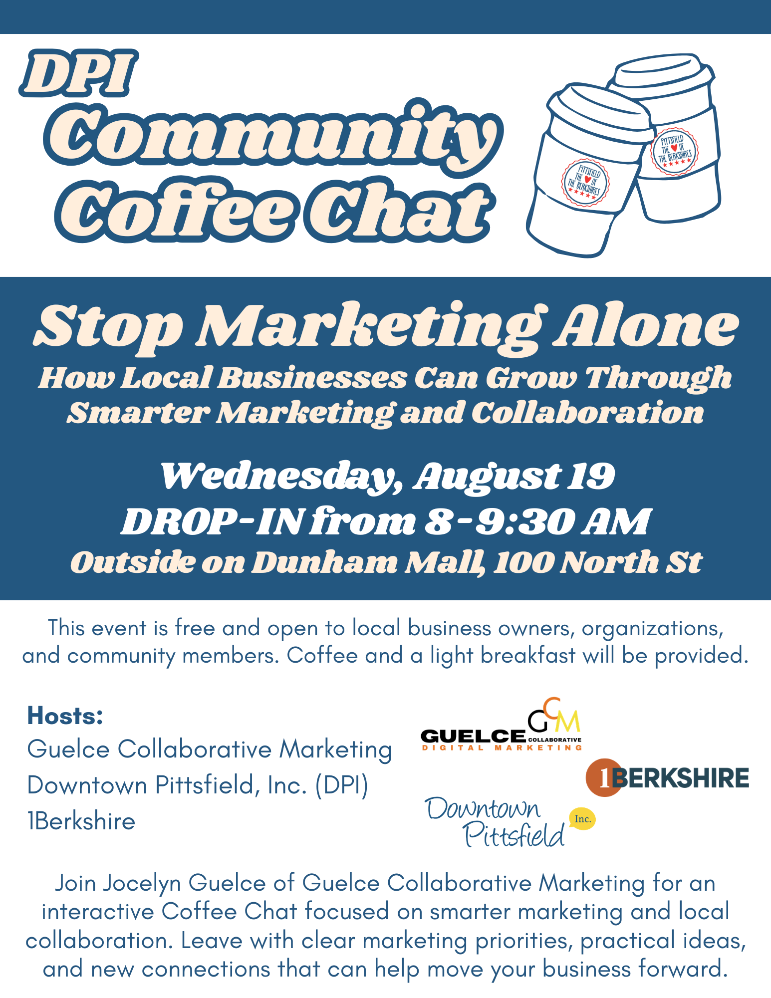 DPI Community Coffee Chat: Stop Marketing Alone