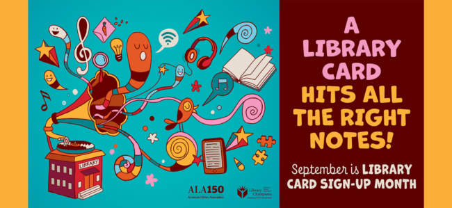 Save Big during Library Card Sign-Up Month this September!