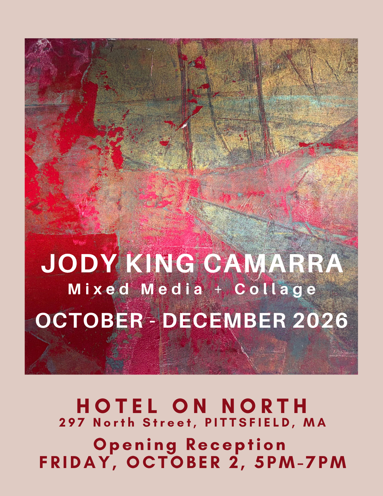 mixed media and collage by Jody King Camarra