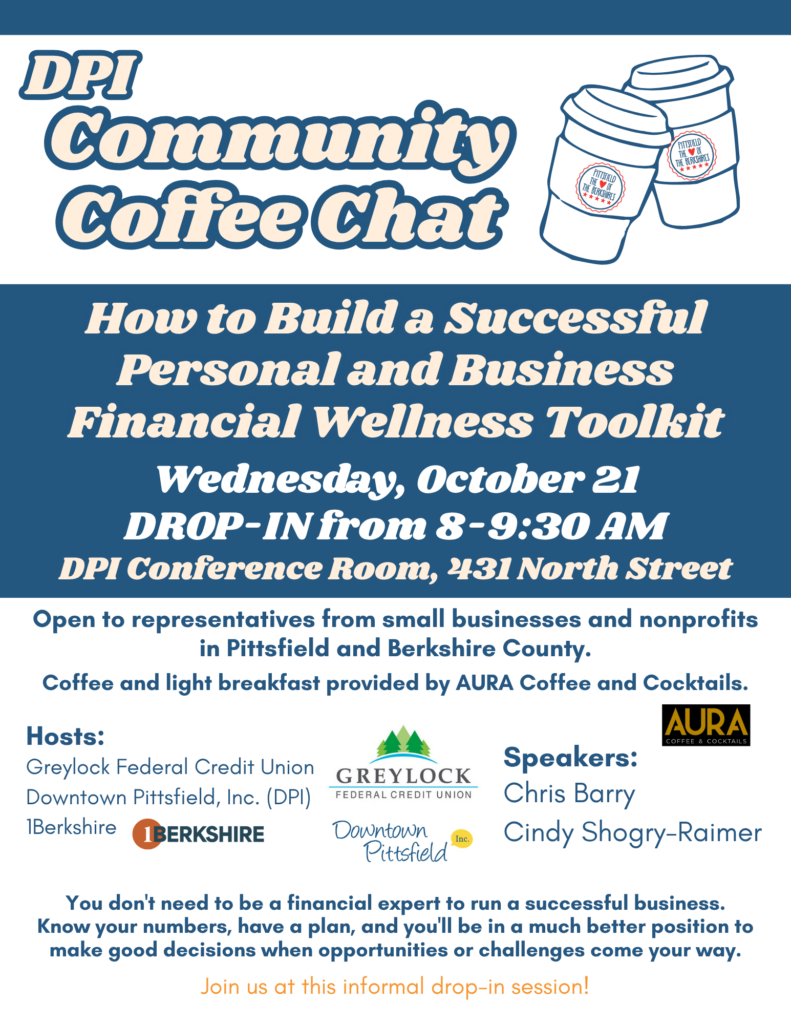 DPI Community Coffee Chat: How to Build a Successful Personal and Business Financial Wellness Toolkit